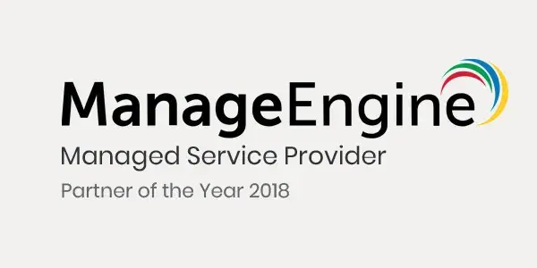 ManageEngine MSP Partner of the Year Logo