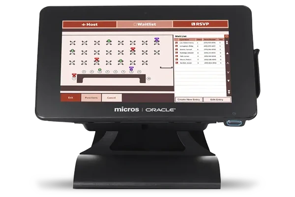 Oracle Micros ePOS Table Management Solution